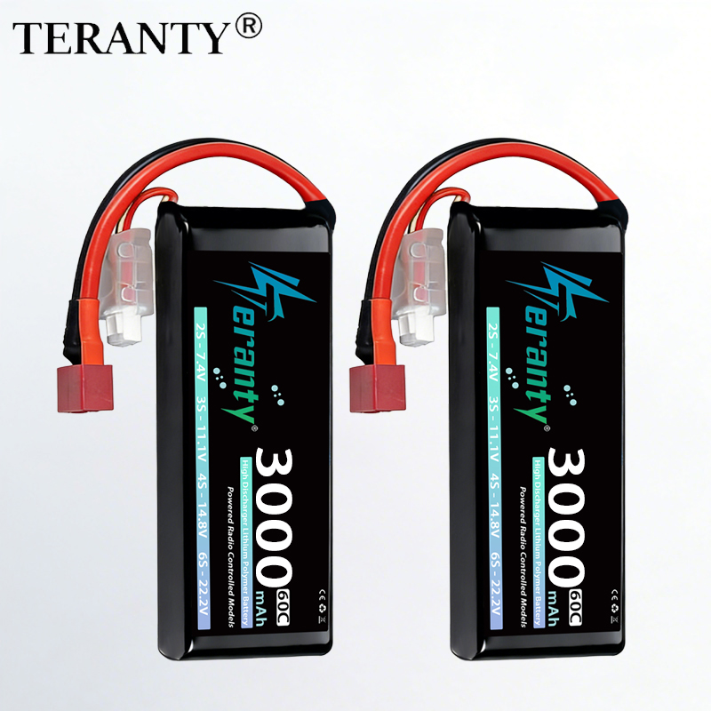 TERANTY 2S 3000mAh Lipo Batter - Drone Battery 4S recension och pris