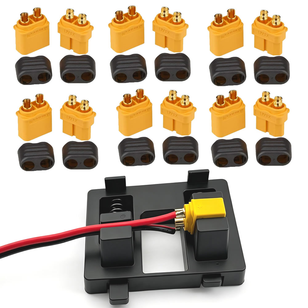 XT60 Connector Plug with Sheat - Drone Battery Connector recension och pris