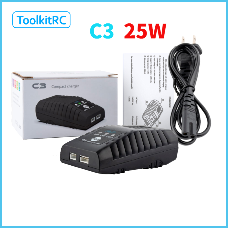 ToolkitRC C3 Balance Charger 2 - Drone Battery 3S recension och pris