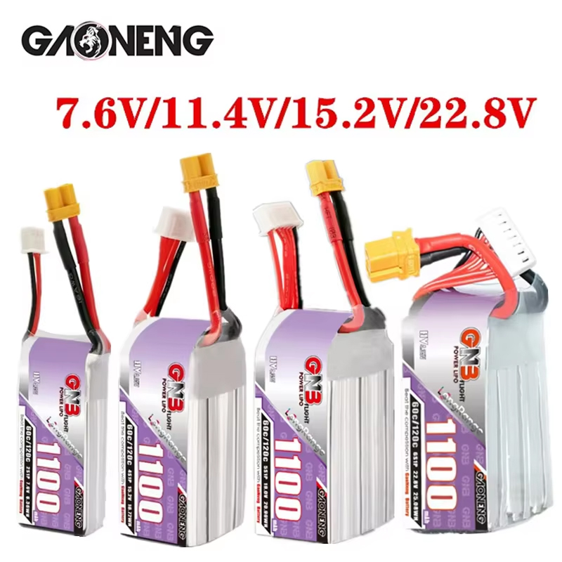 GNB 1100mAh 2S 3S 4S 6S 60C/12 - Drone Battery 4S recension och pris